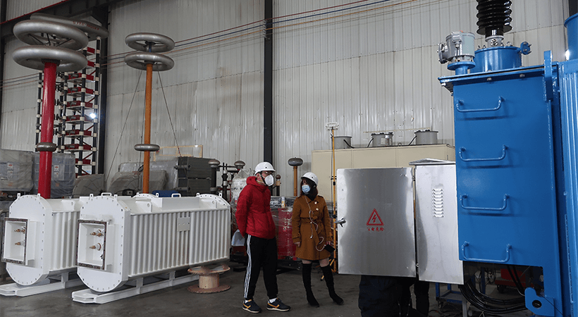 66KV變壓器出口澳大利亞，SGS驗收